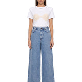Jeans Zattera in blu<BR/> 