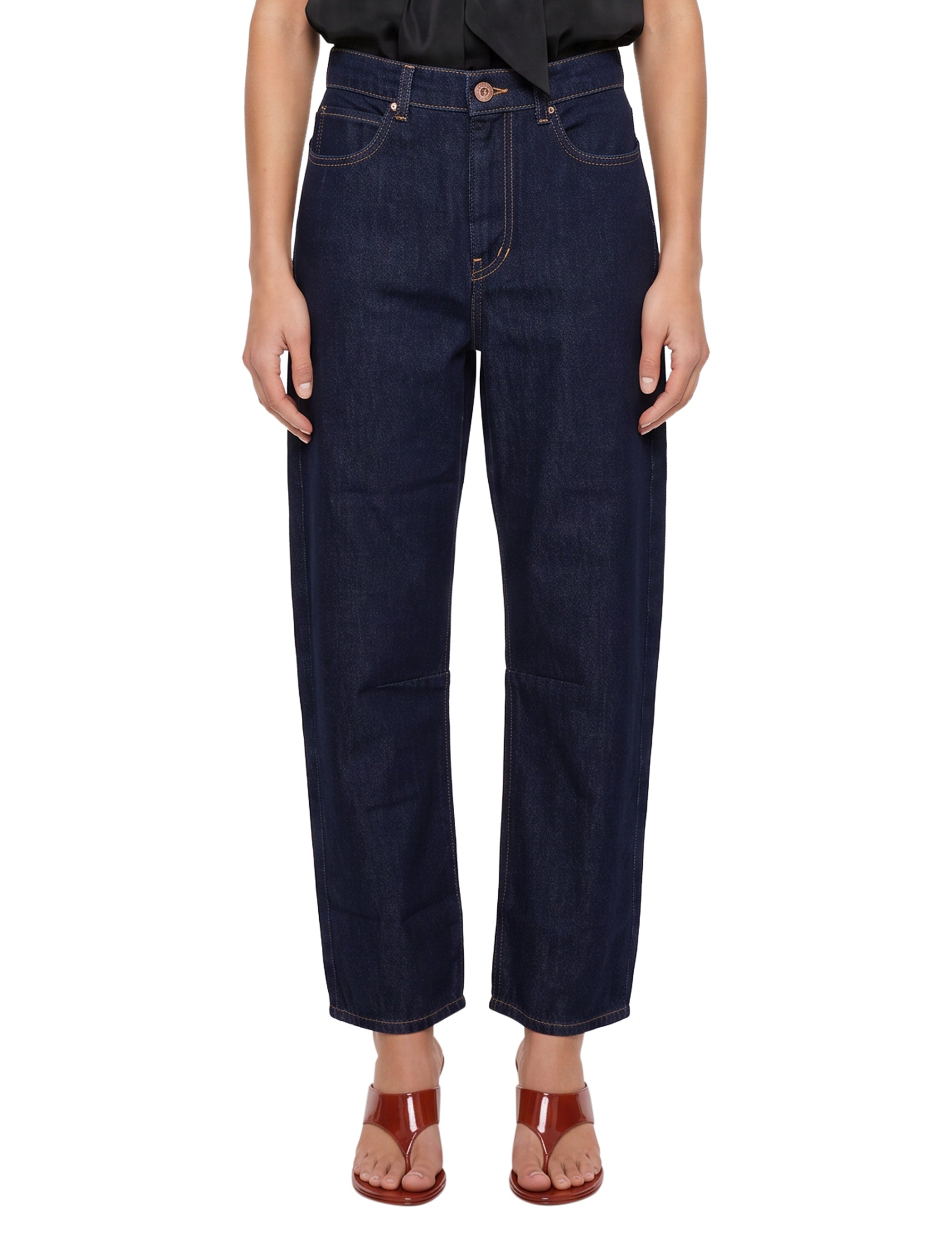 Jeans Caduca in blu<BR/> 