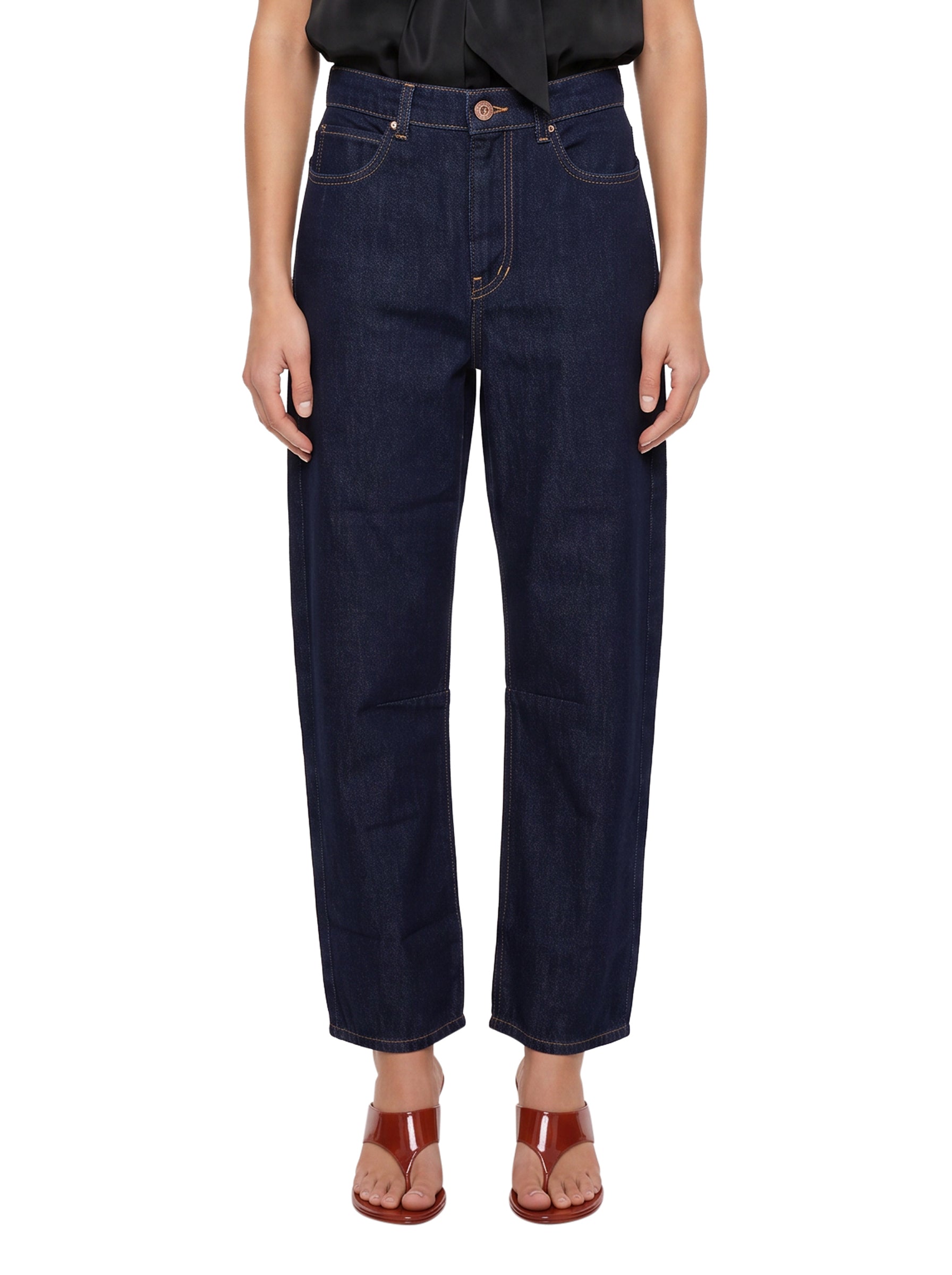 Jeans Caduca in blu<BR/> 