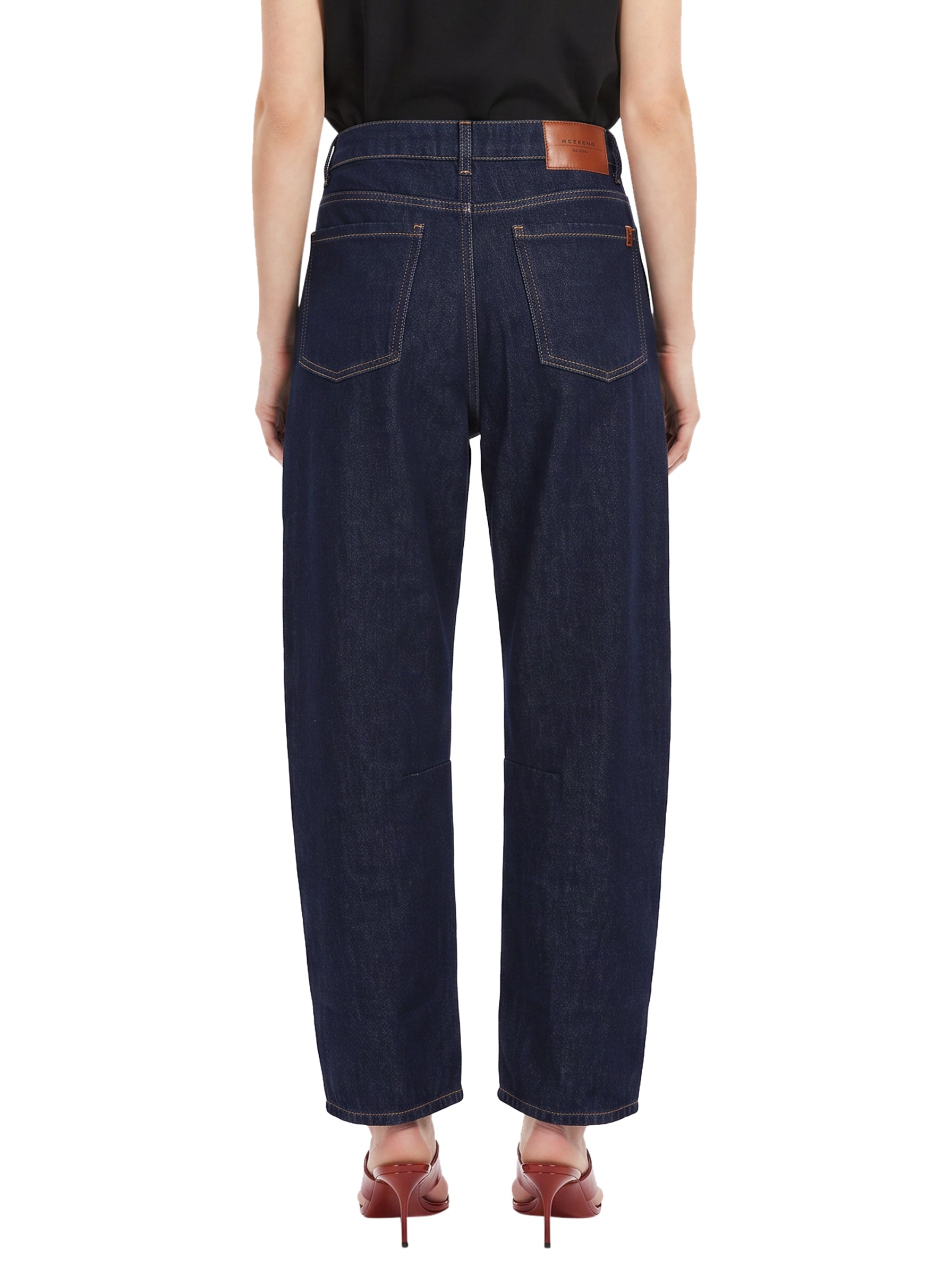 Jeans Caduca in blu<BR/> 