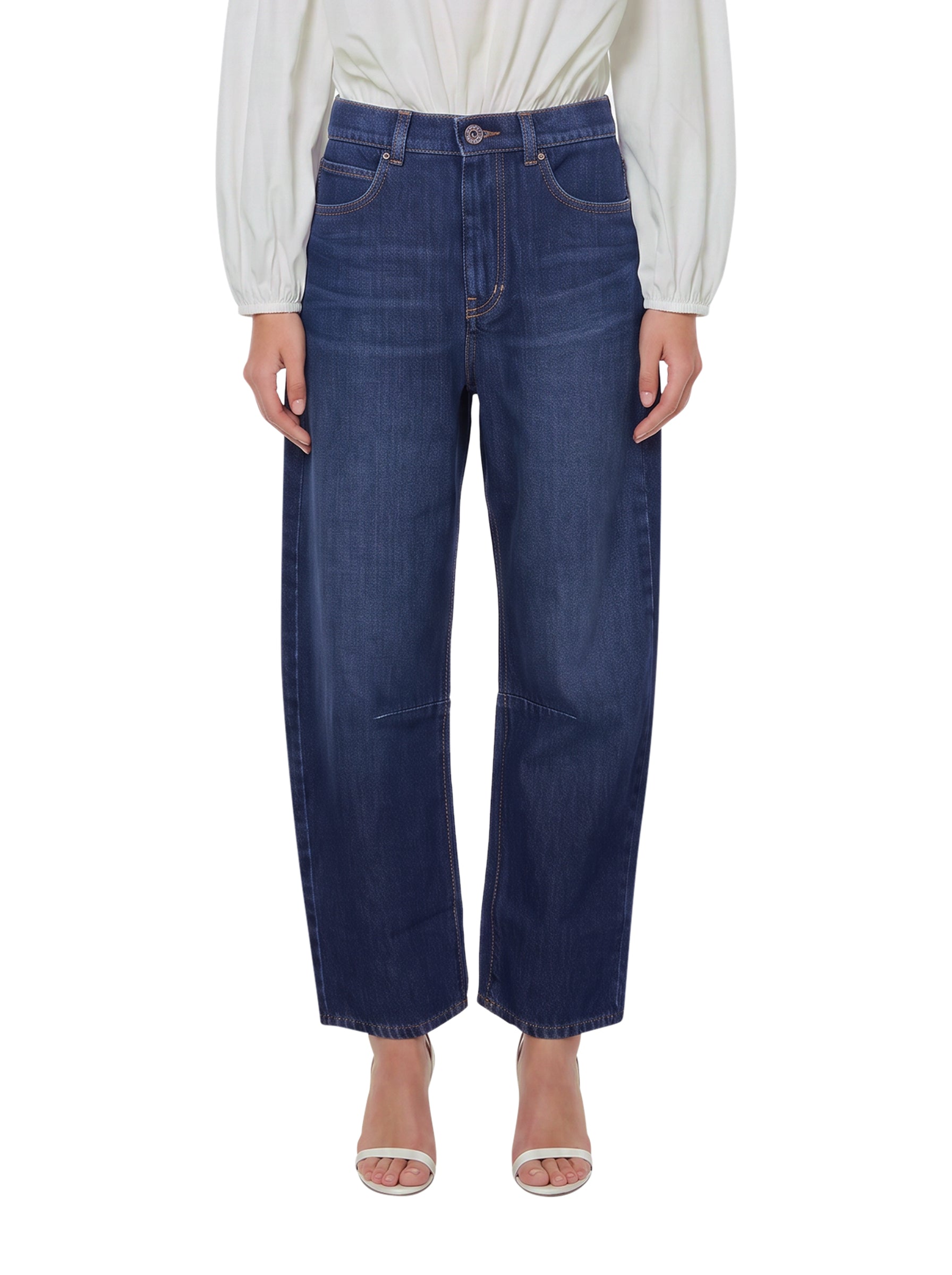 Jeans Caduca in blu 