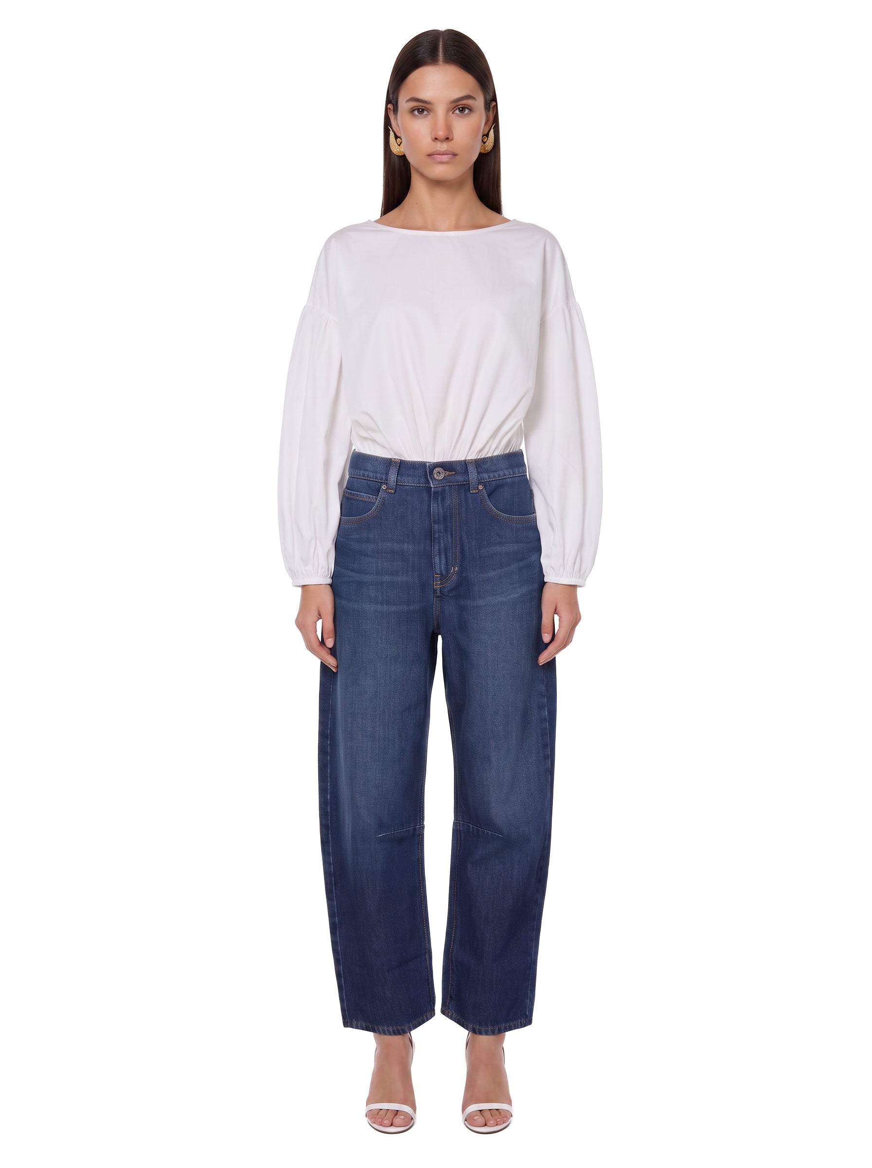 Jeans Caduca in blu 