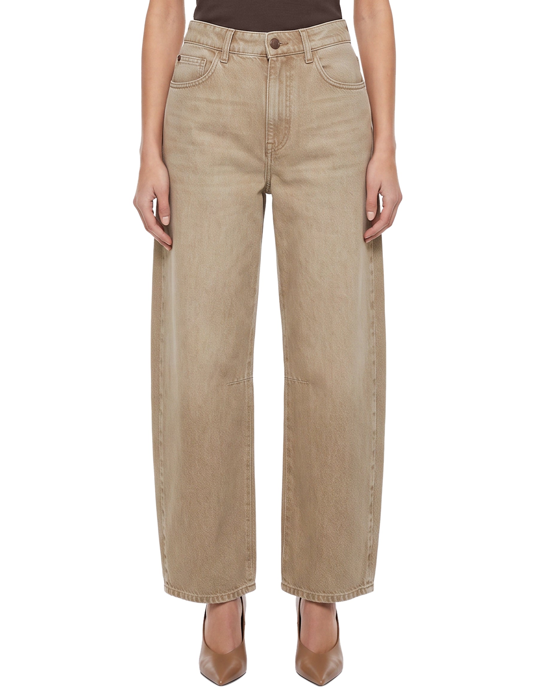 Jeans Arcadia in beige<BR/> 
