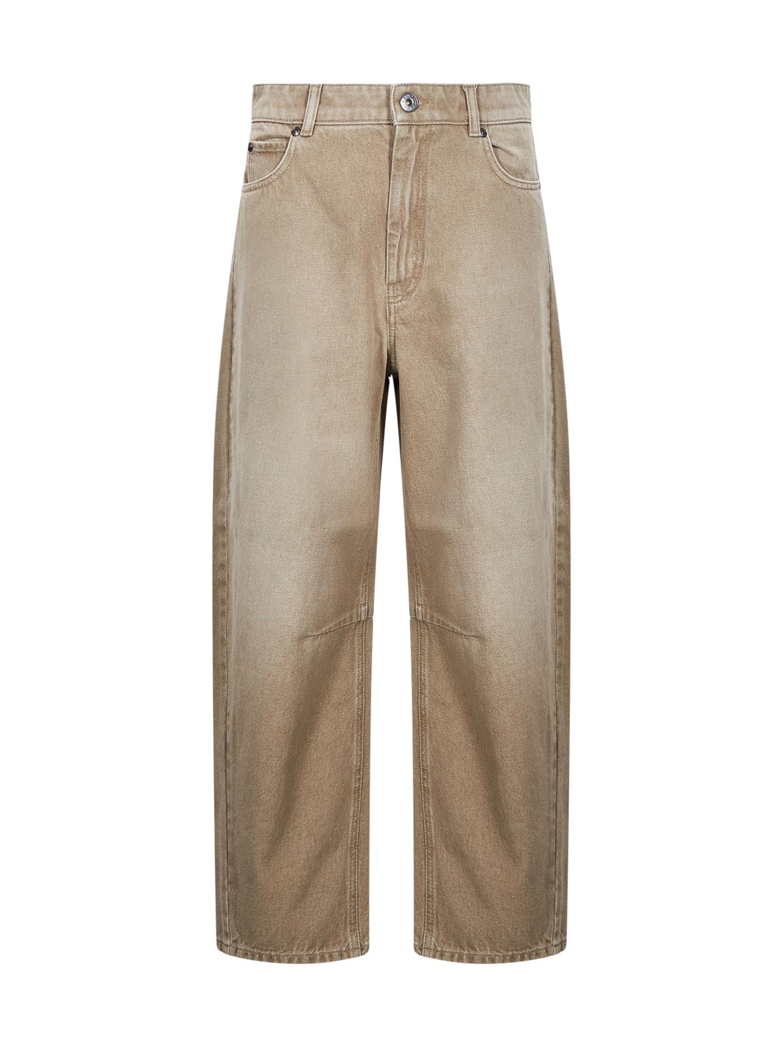 Jeans Arcadia in beige<BR/> 