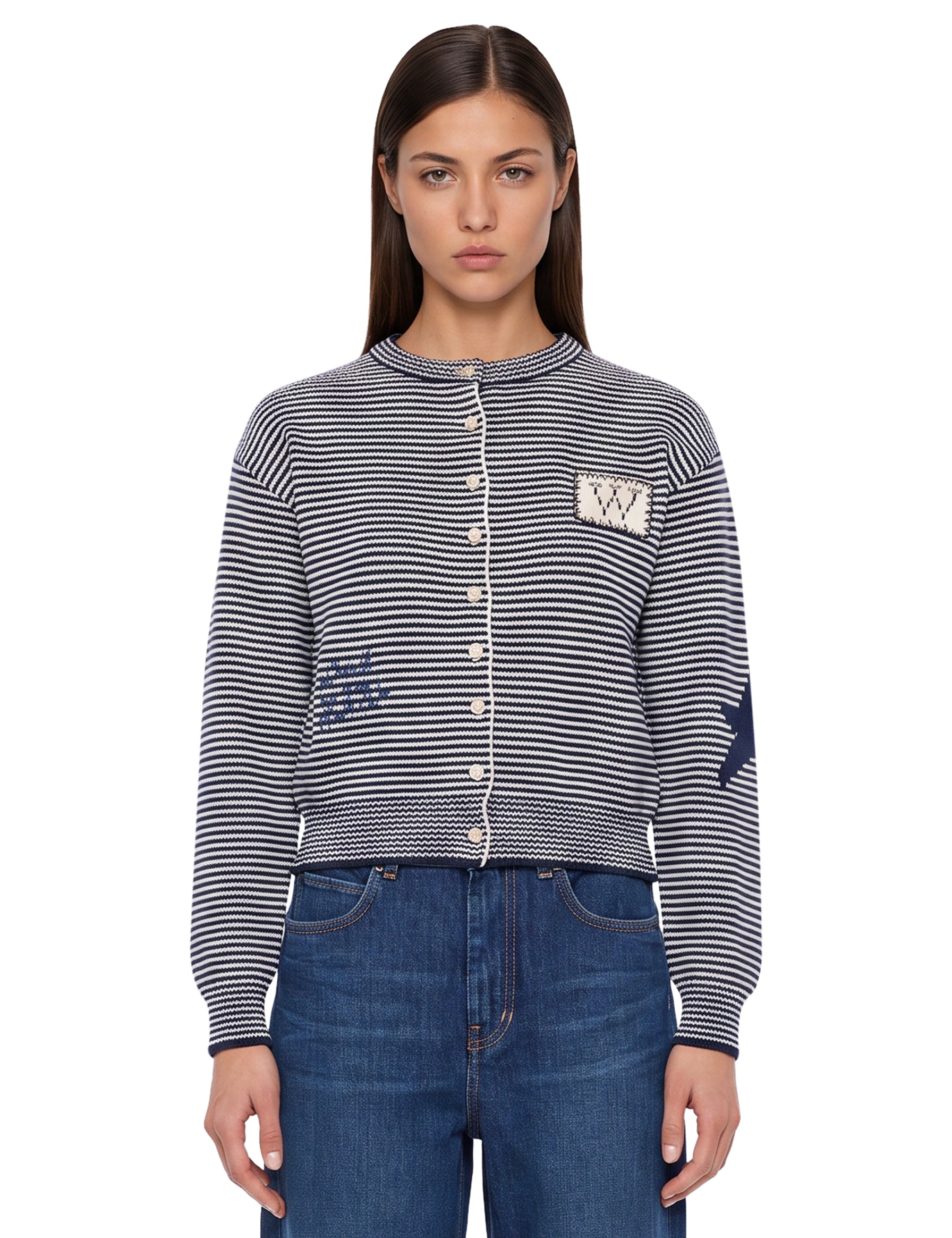 Cardigan Teiera in navy 