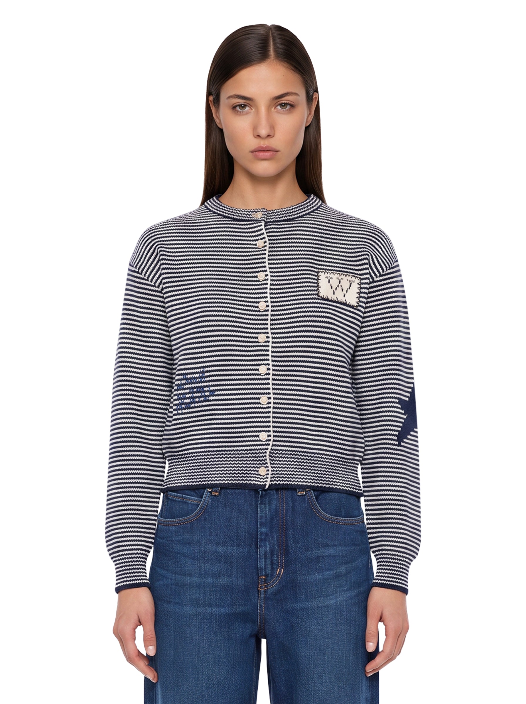 Cardigan Teiera in navy 