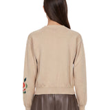 Cardigan Teiera in beige 