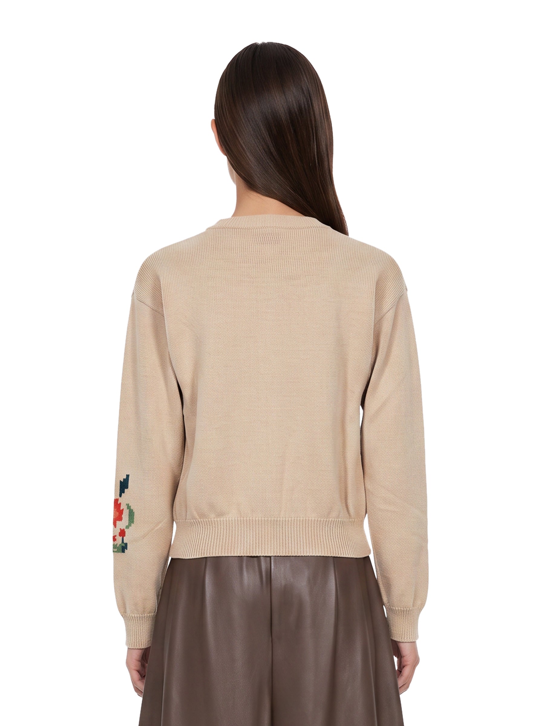 Cardigan Teiera in beige 