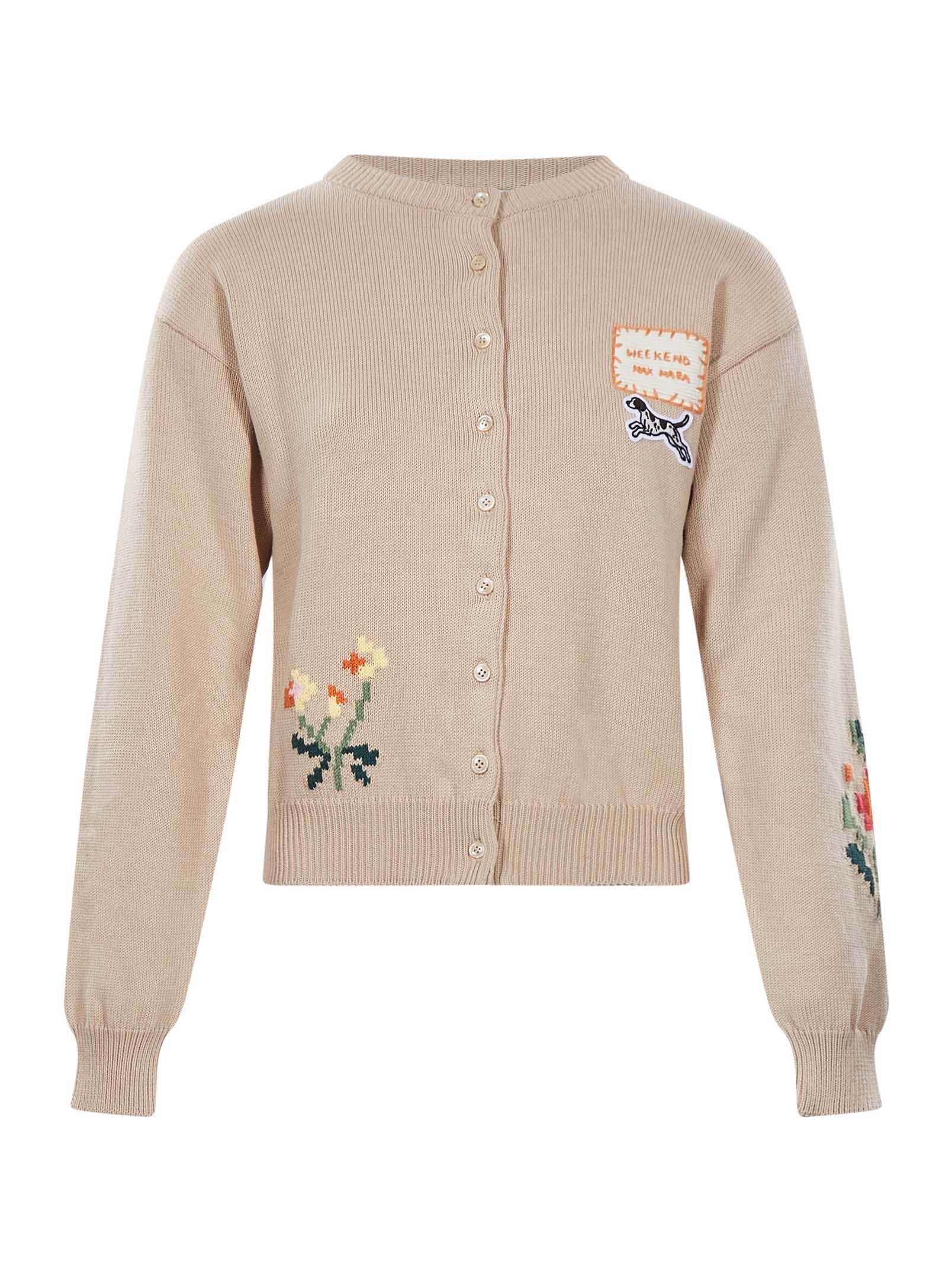 Cardigan Teiera in beige 