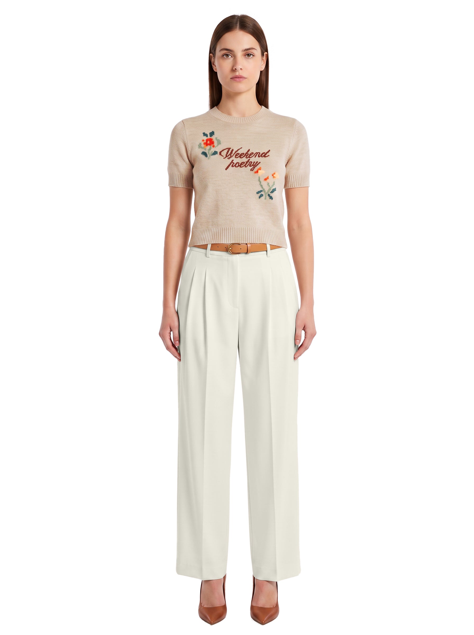 Maglia Fiacre in beige 
