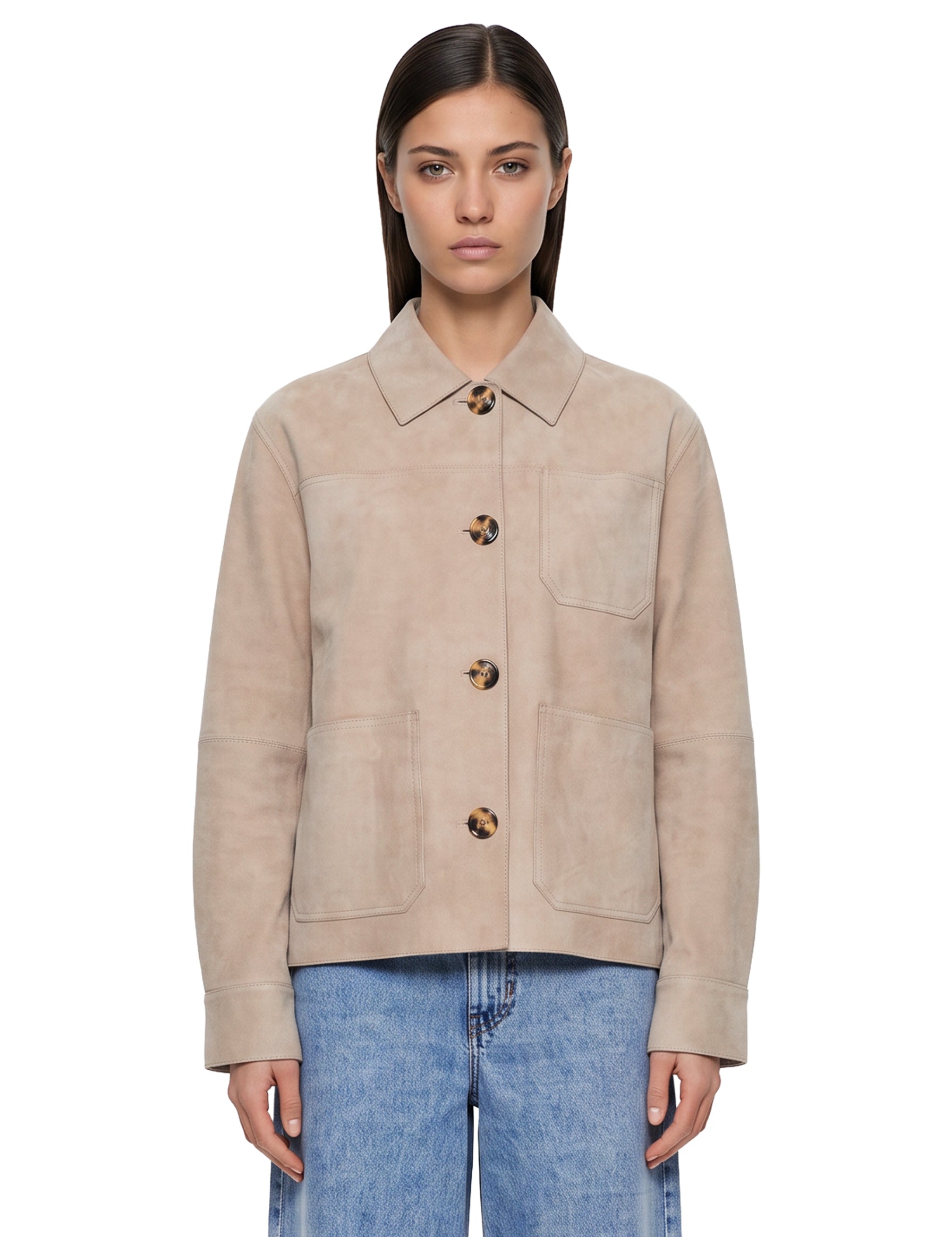 Giacca Ghiera in beige<BR/> 
