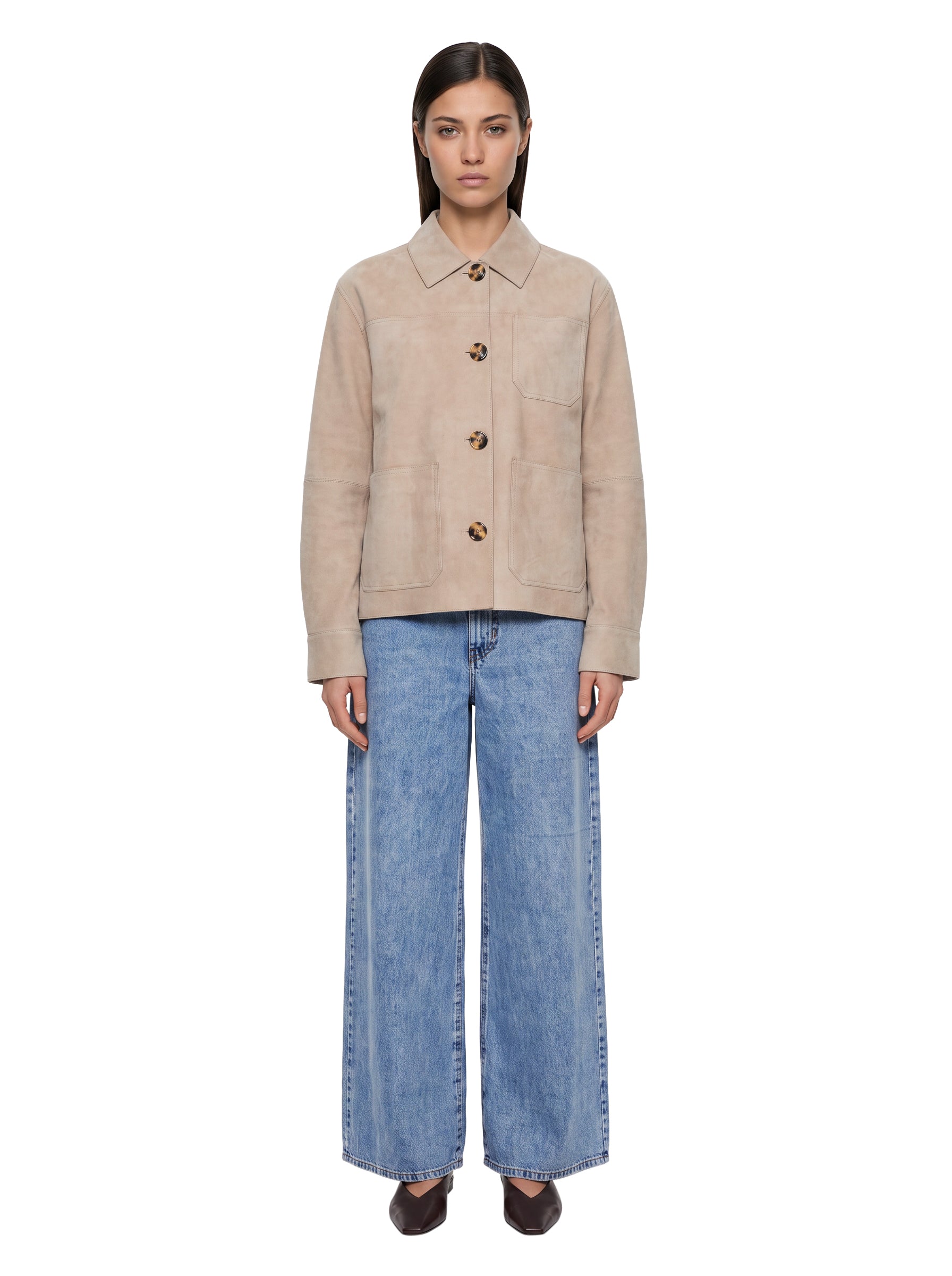 Giacca Ghiera in beige<BR/> 
