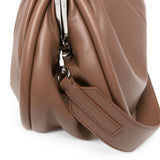 Clutch Milvanew in marrone<BR/> 