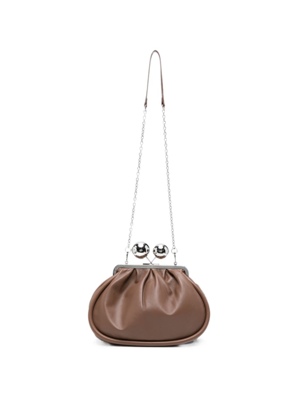 Clutch Milvanew in marrone<BR/> 