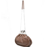 Clutch Milvanew in marrone<BR/> 