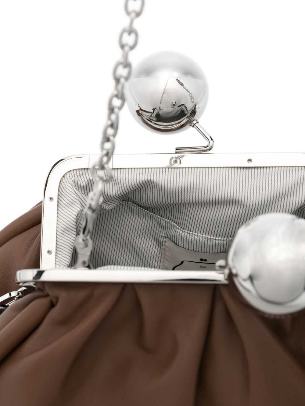 Clutch Milvanew in marrone<BR/> 