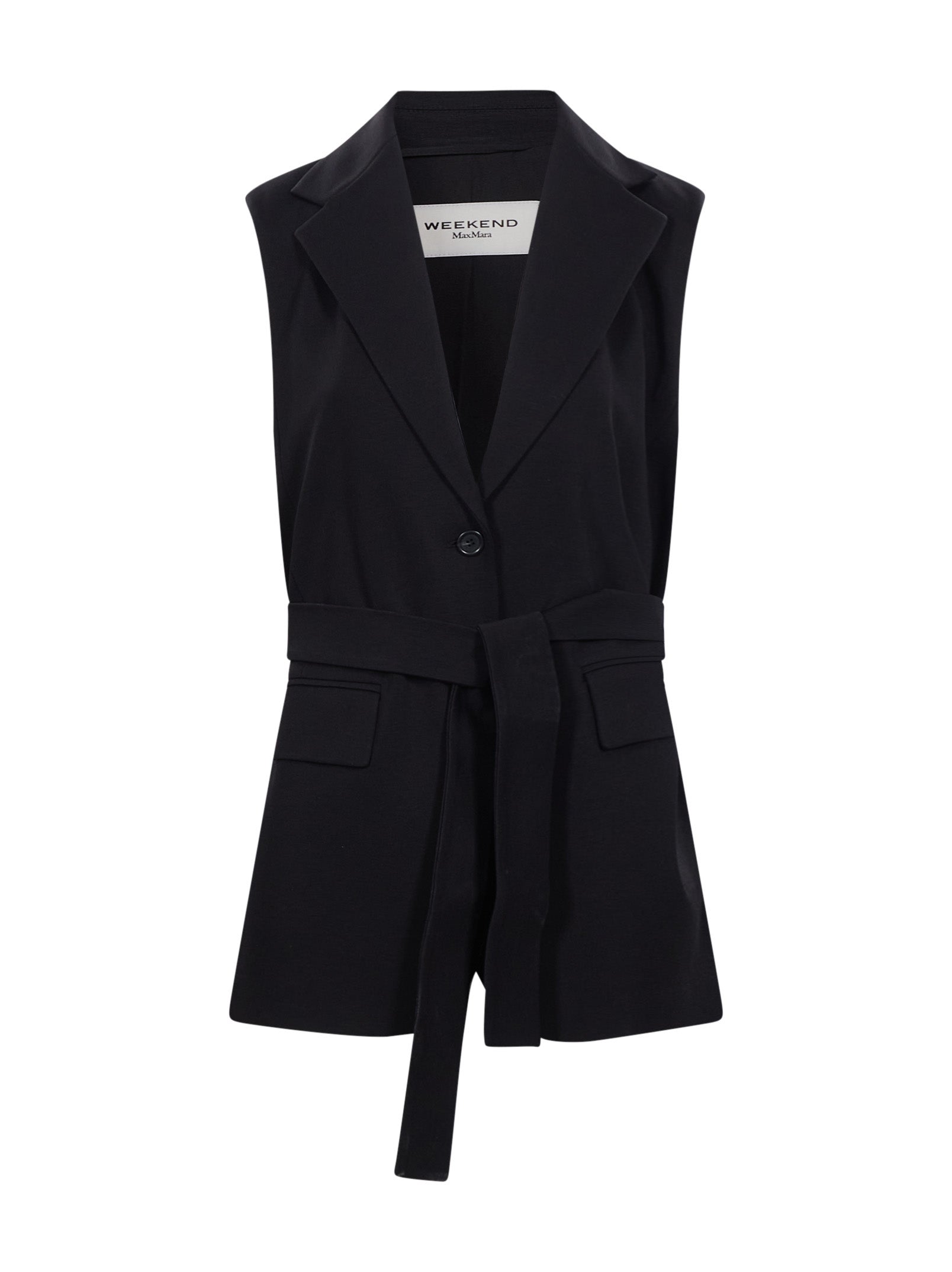Gilet Fiore in nero 