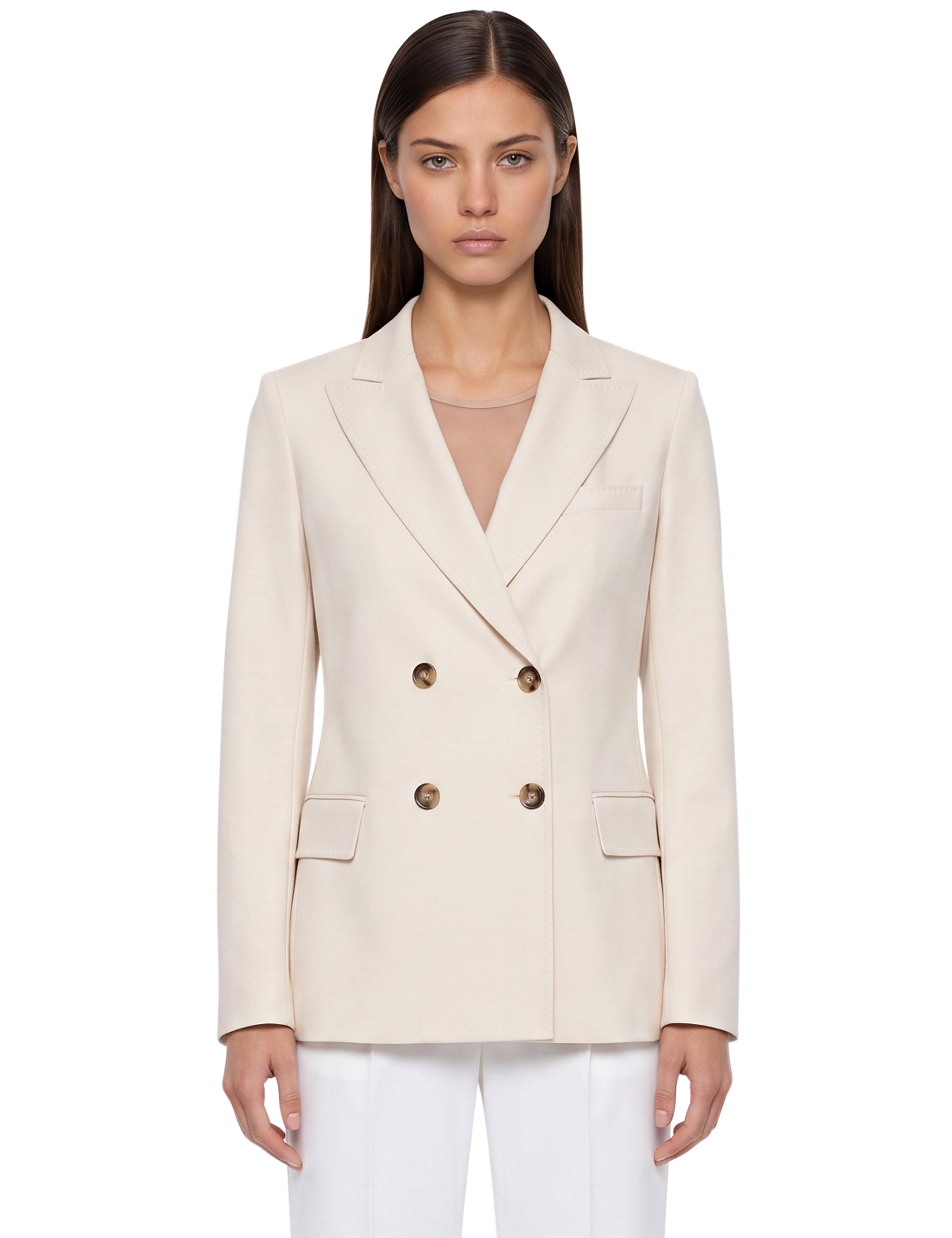 Blazer Colibri in avorio 