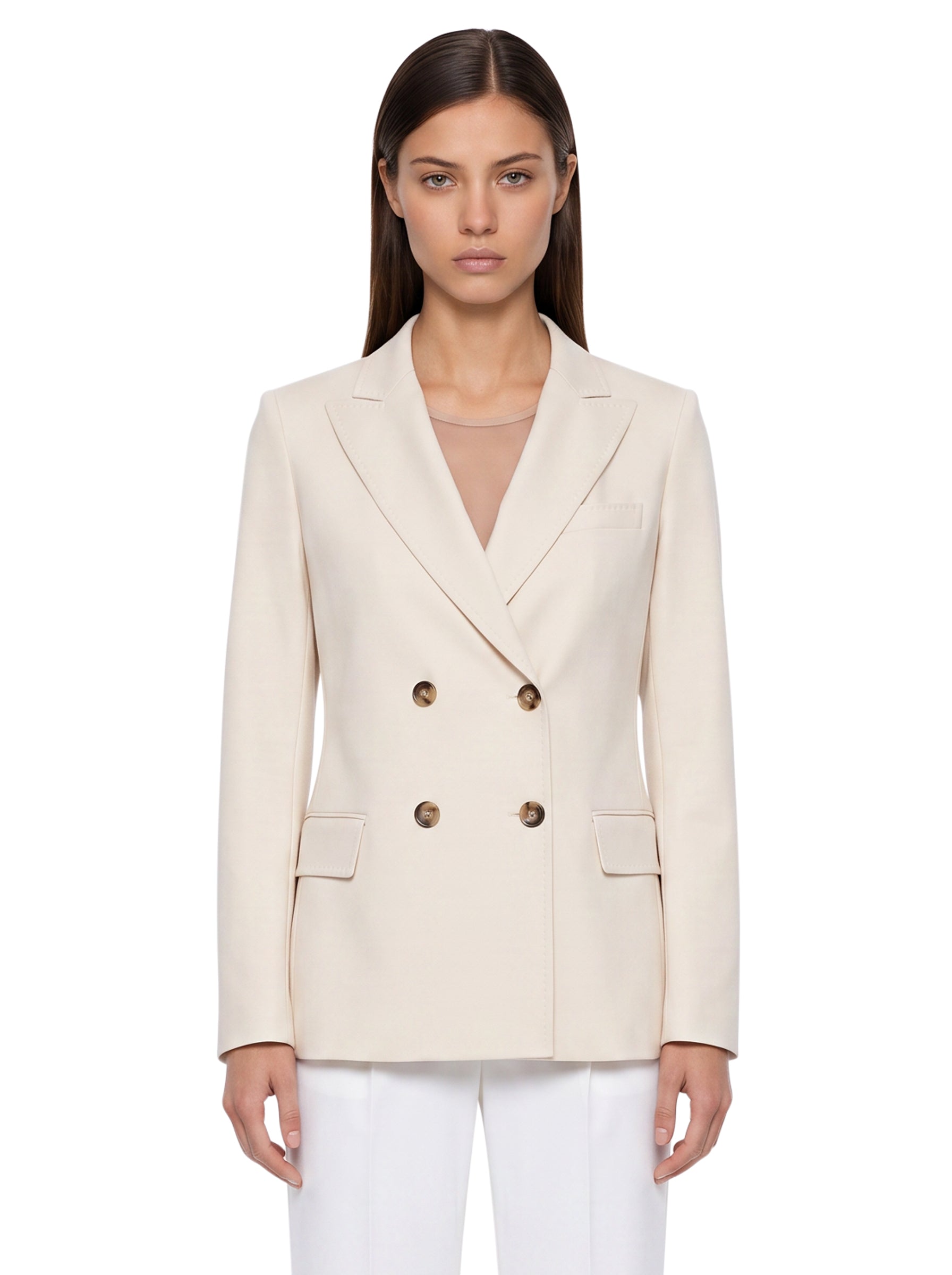 Blazer Colibri in avorio 