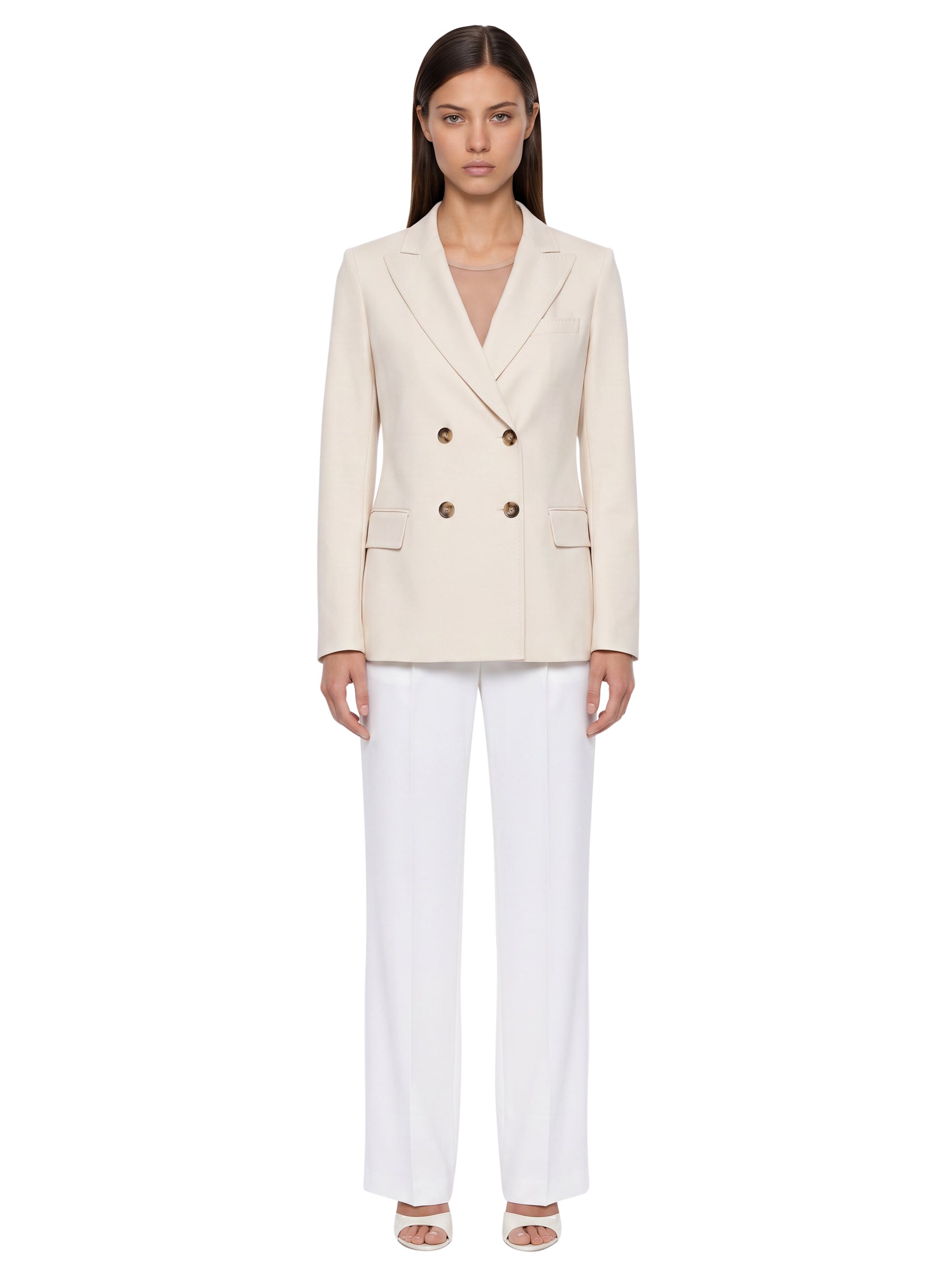 Blazer Colibri in avorio 