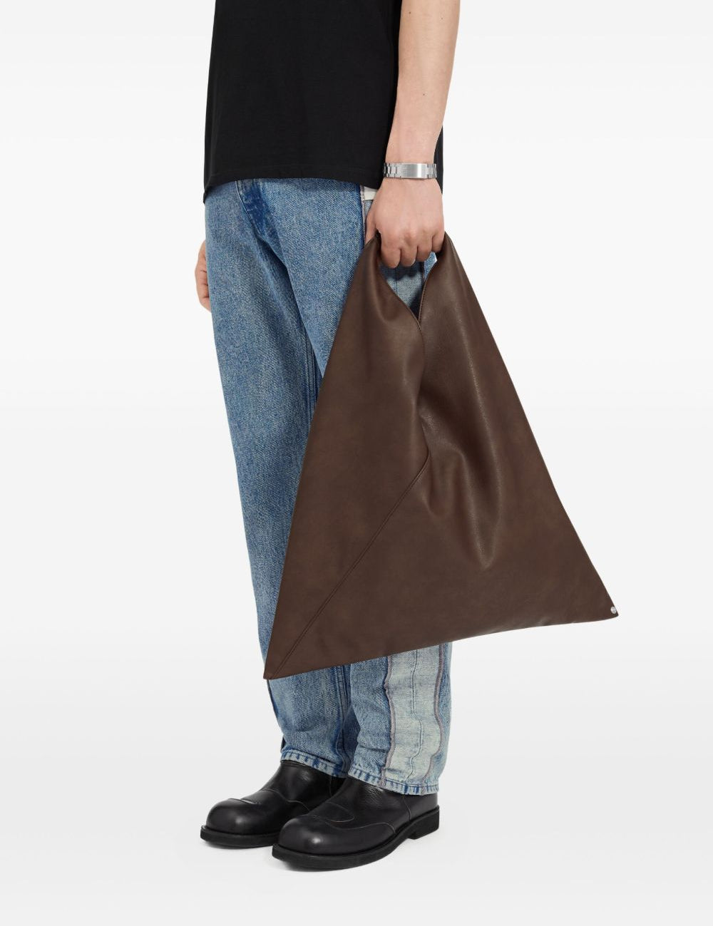 Borsa a mano Japanese Classic in marrone 
