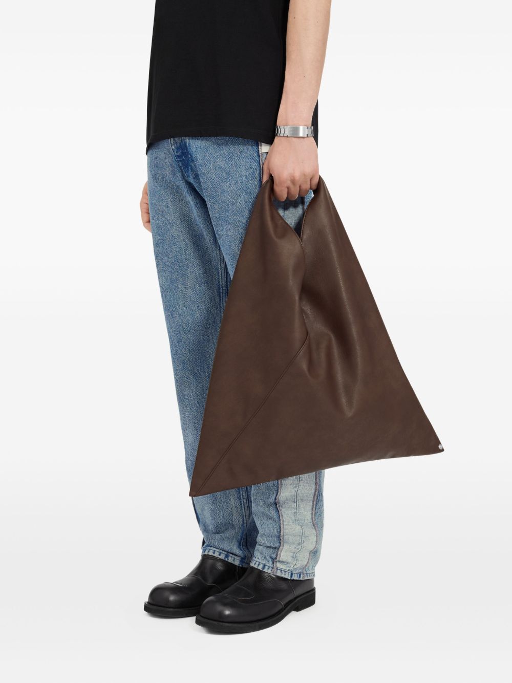 Borsa a mano Japanese Classic in marrone 