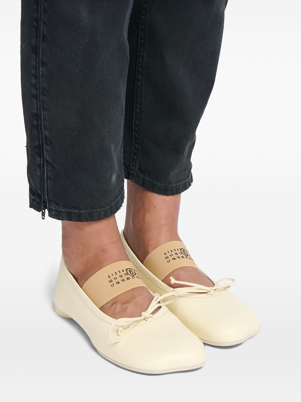Ballerine Anatomic Numeric in avorio 