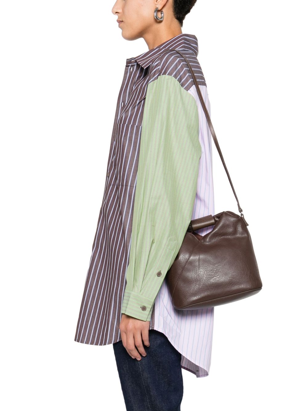 Borsa a mano Japanese in marrone 