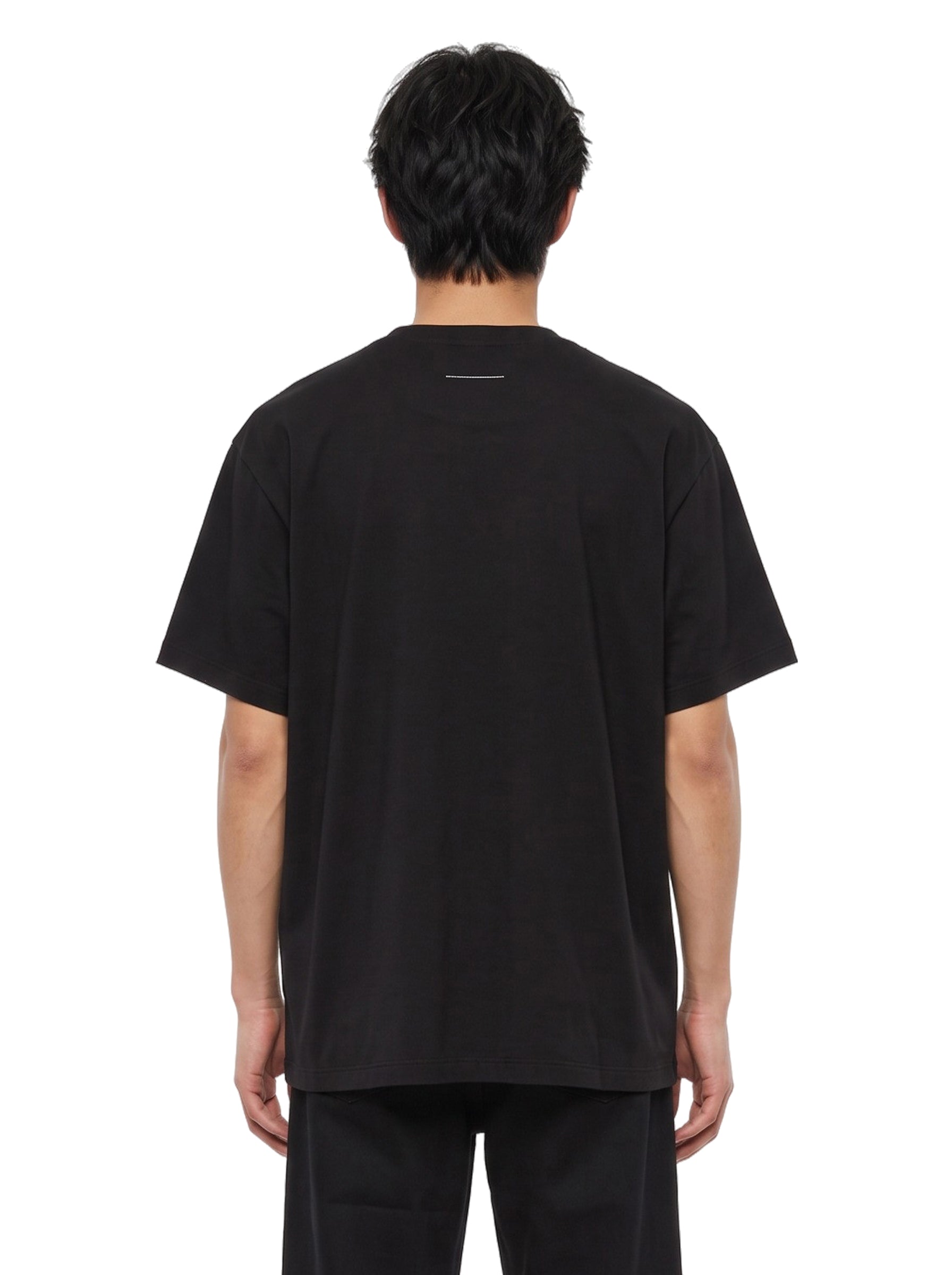 T-shirt con logo in nero 