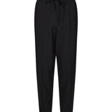 Pantaloni con coulisse in nero 