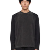 Maglia a maniche lunghe in nero 