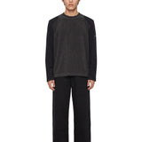Maglia a maniche lunghe in nero 