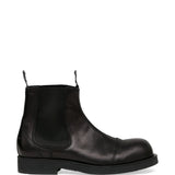 Stivaletti Chelsea Biker in nero 