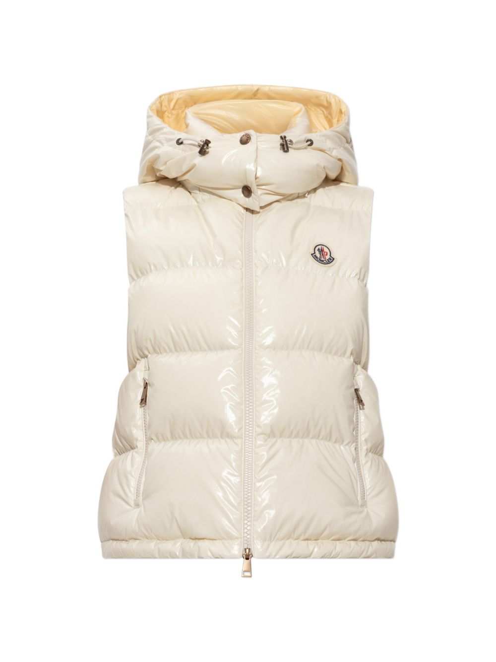 Gilet imbottito Niverolle in avorio 