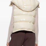 Gilet imbottito Niverolle in avorio 