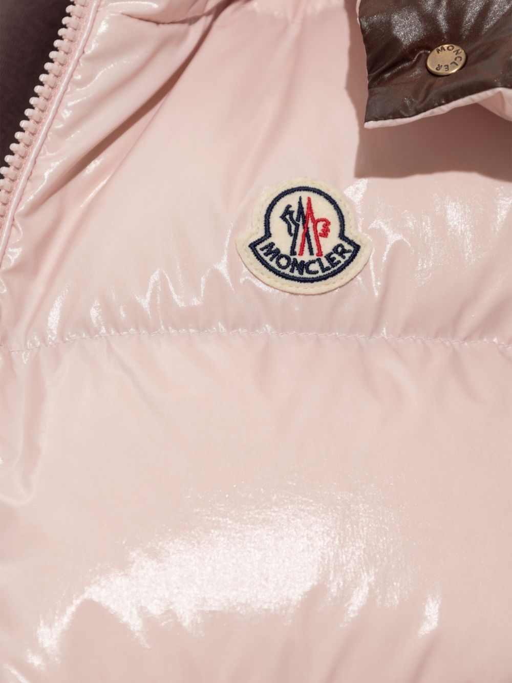 Gilet imbottito Niverolle in rosa 