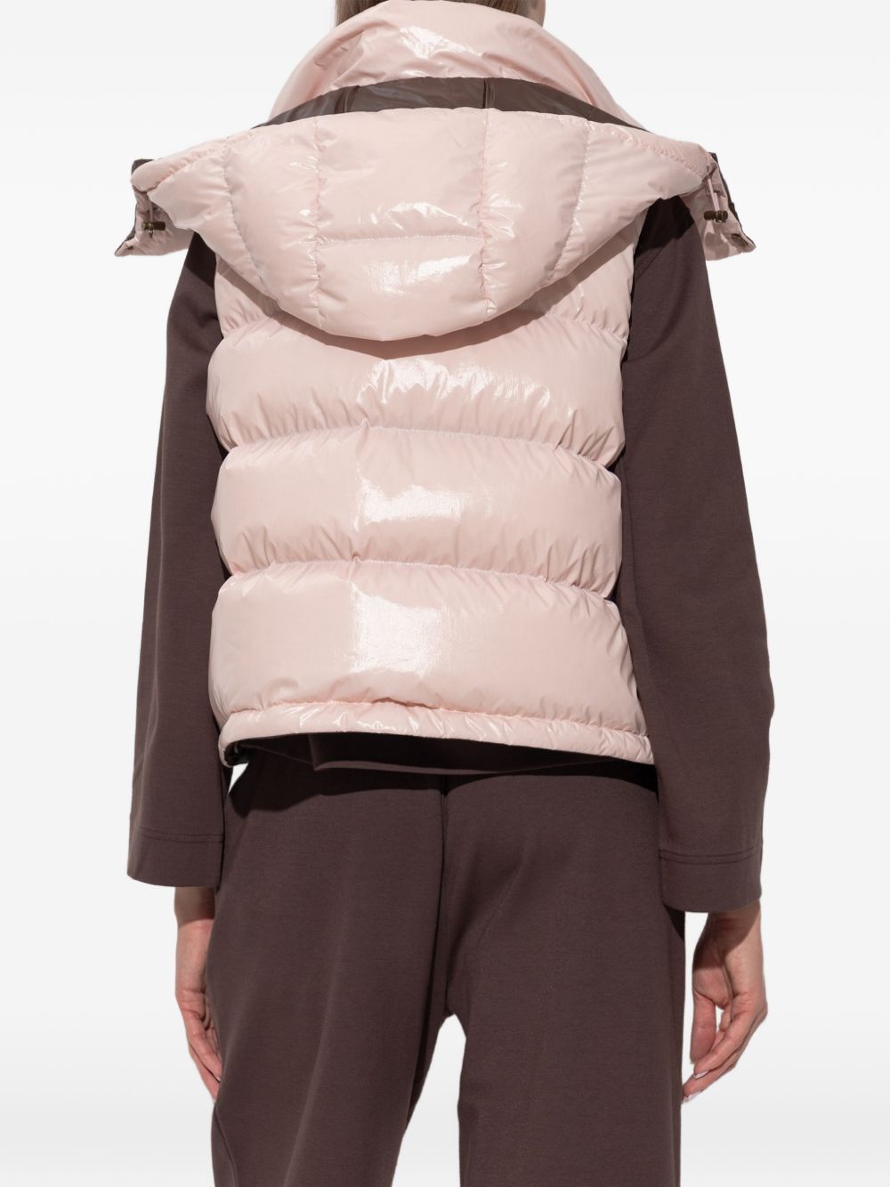 Gilet imbottito Niverolle in rosa 