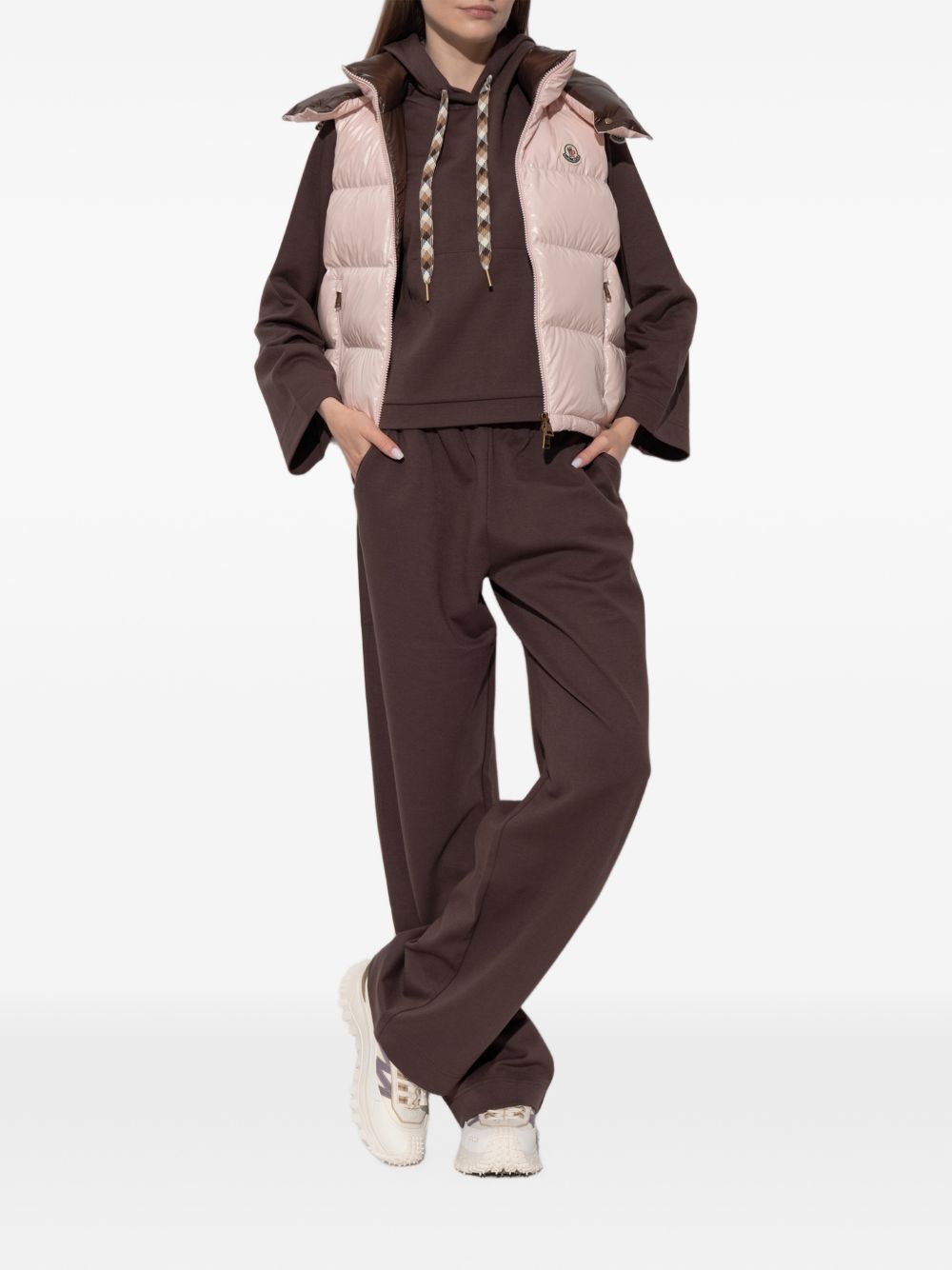 Gilet imbottito Niverolle in rosa 