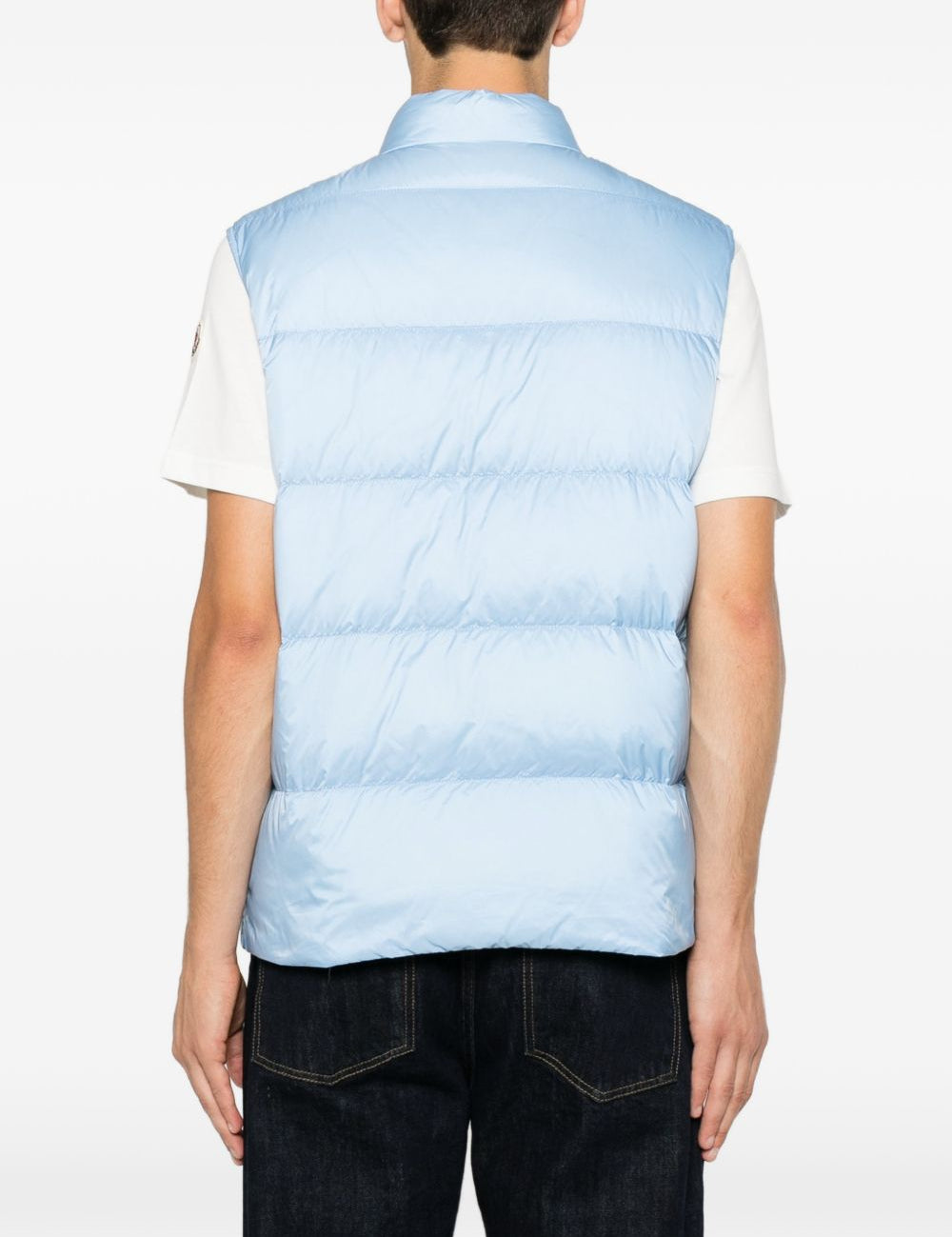 Gilet imbottito Tuquerouye in celeste 