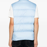 Gilet imbottito Tuquerouye in celeste 