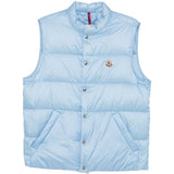 Gilet imbottito Tuquerouye in celeste 