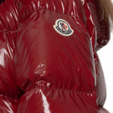 Giacca con cappuccio Niveole in rosso 