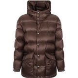 Parka imbottito Orelith in marrone 