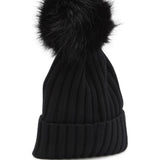 Cappello con logo in nero 