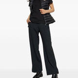 T-shirt con logo in nero Moncler - donna 
