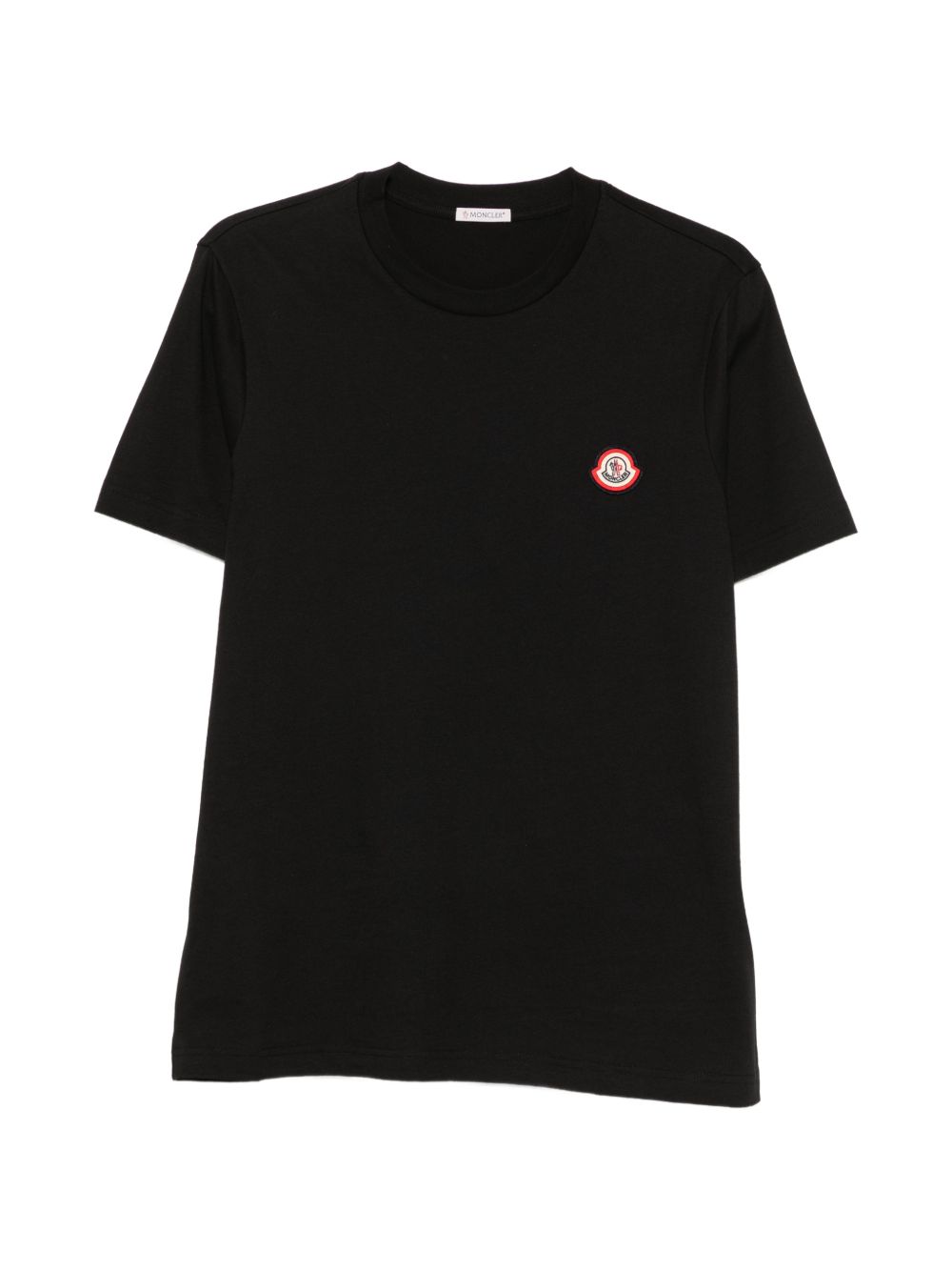 T-shirt a maniche corte con logo in nero 