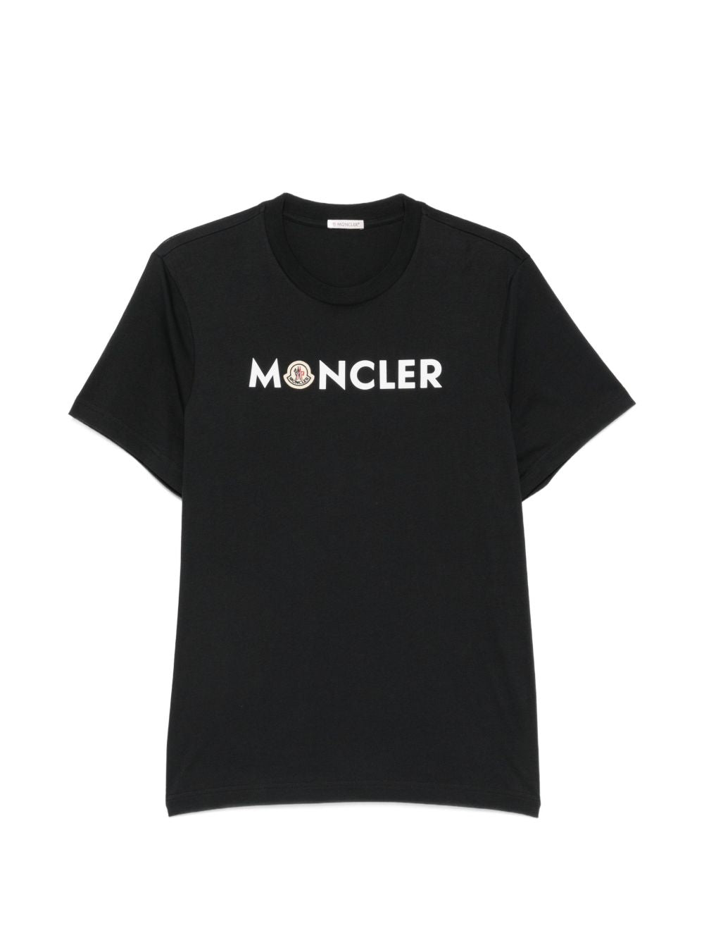 T-shirt con logo in blu 