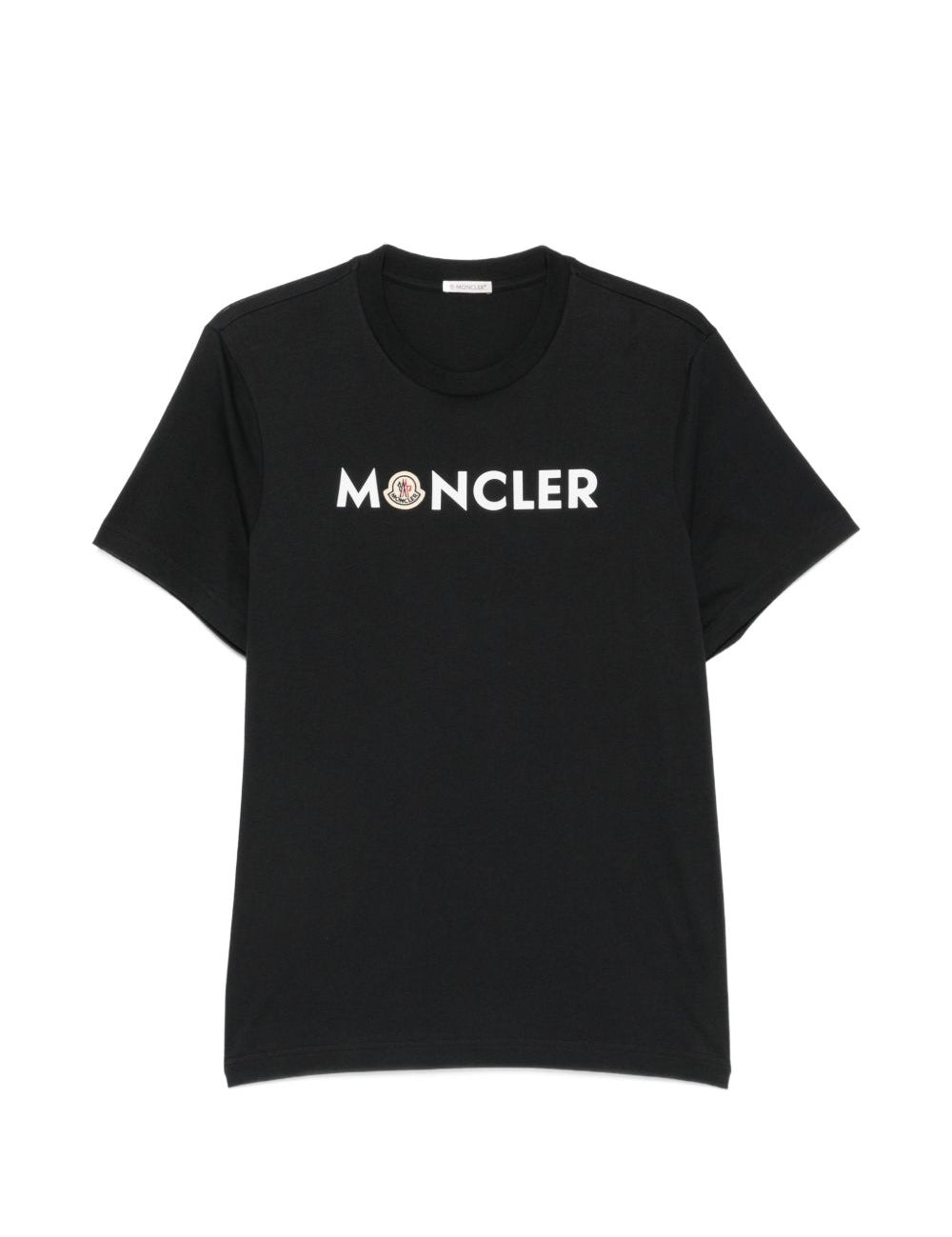 T-shirt con logo in blu 