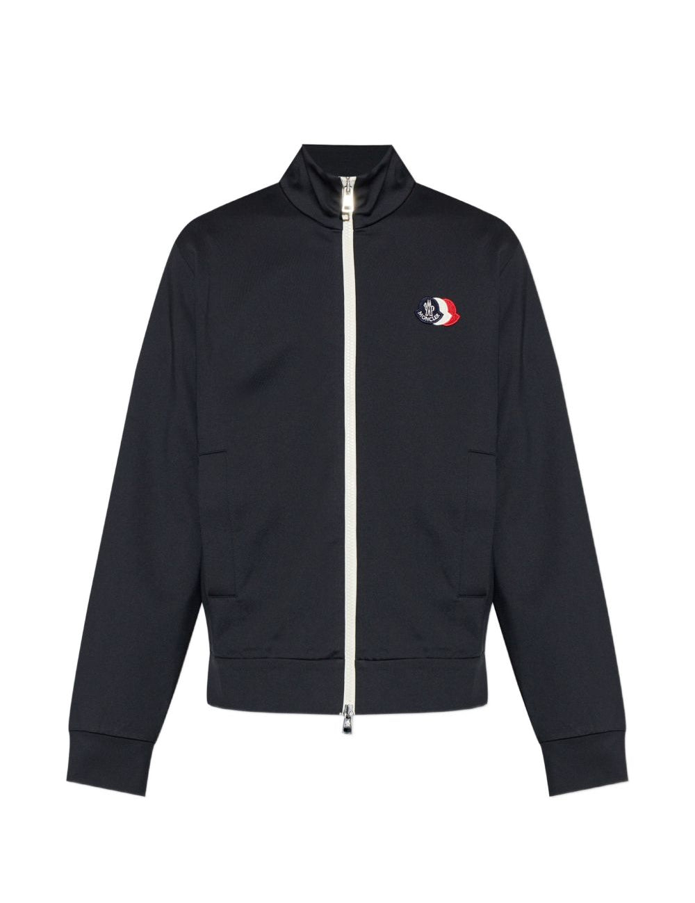 Giacca con zip in blu Moncler - uomo 