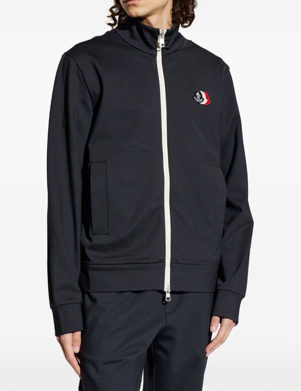 Giacca con zip in blu Moncler - uomo 